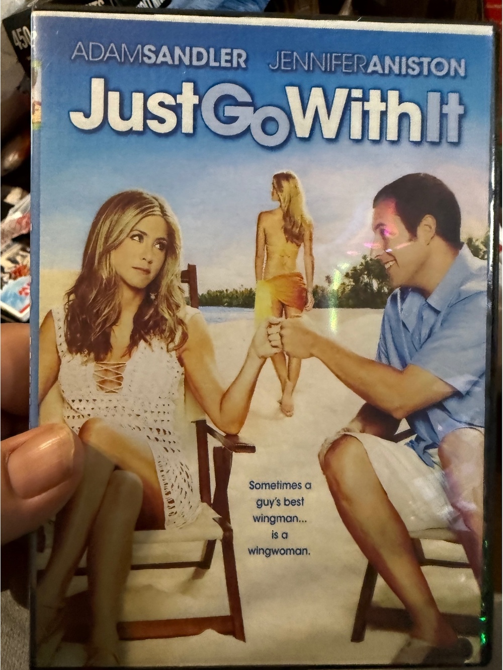 Just Go With It DVD Movie Adam Sandler Jennifer Aniston